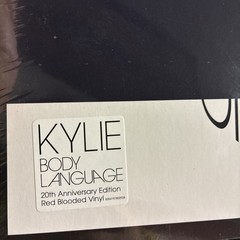*NEW SEALED-Kylie Minogue- Body Language, 20th Ann. Edition Blood Red LP, 2024
