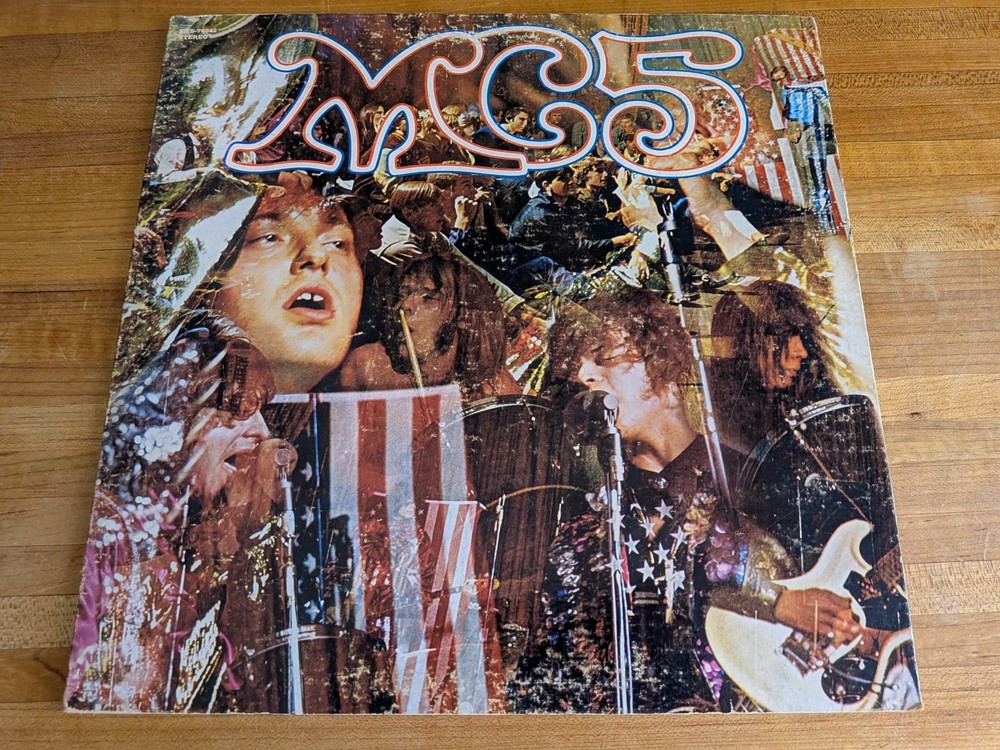 MC5 – Kick Out The Jams VINYL LP Elektra EKS-74042 1969 Rock Censored Version