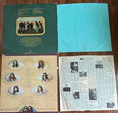 Lot of 10 70’s Roots Americana Folk Vinyl LPs The Band Denny Laine Leon Russell