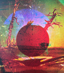 Boards of Canada – Inferno red 2 x LP + flexi + Inferno Sessions rare xtras pack