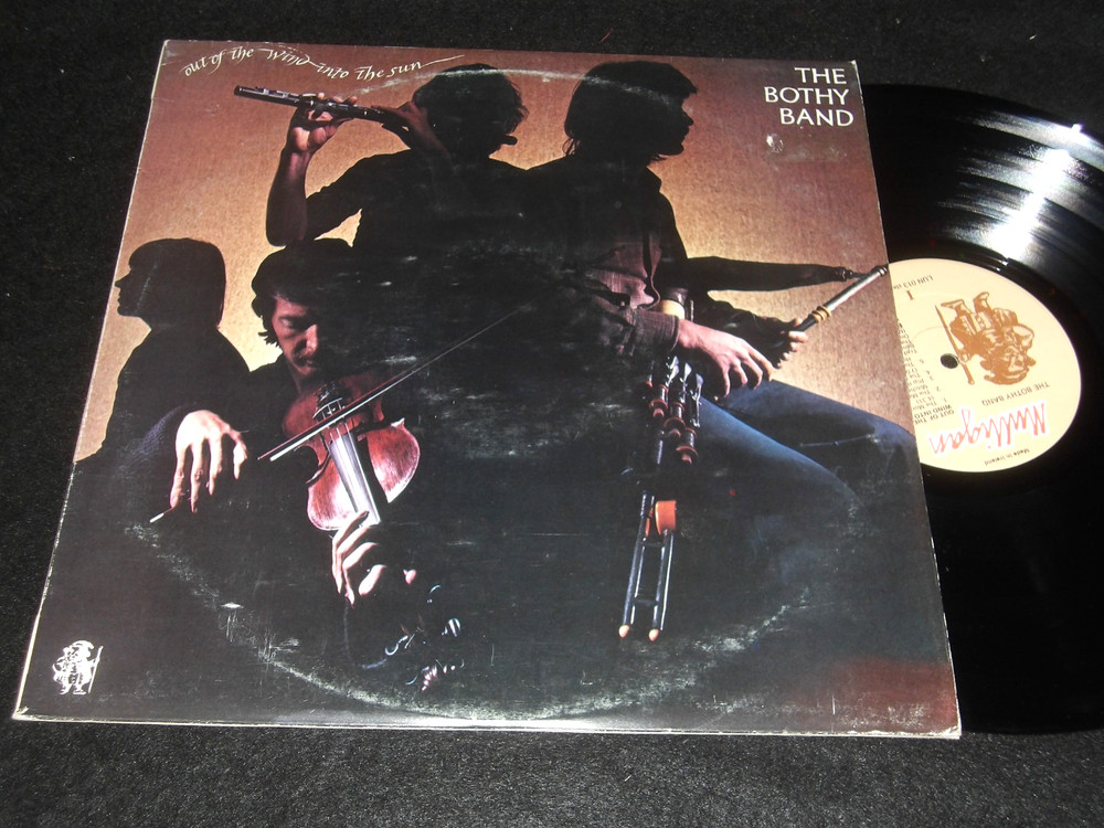 THE BOTHY BAND Irish Traditional Music LP Out Of The Wind Into The Sun 1977 UK
