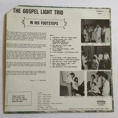 The Gospel Light Trio~In His Footsteps~Private Label Christian Gospel~Xian