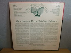 For A Musical Merry Christmas (Vinyl Record, 12″ Holiday, 1967)