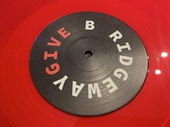 RIDGEWAY Give LP Red Vinyl 150-Glare Fleshwater Leaving Time Downward Gleemer