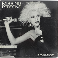 Missing Persons Rhyme & Reason 1984 New Wave 12″ LP Vinyl Record ST-12315