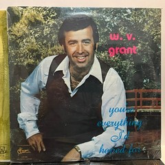 W.V. GRANT Lot Of (8) Albums – 12″ Vinyl Record LP – SEALED