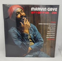 Marvin Gaye – Lets Get It On… Live LP 12″ Red Colored Vinyl