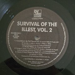 Def Jam “Survival of the Illest Volume II” 12″ Vinyl LP Rap 1998 314 566 243-1