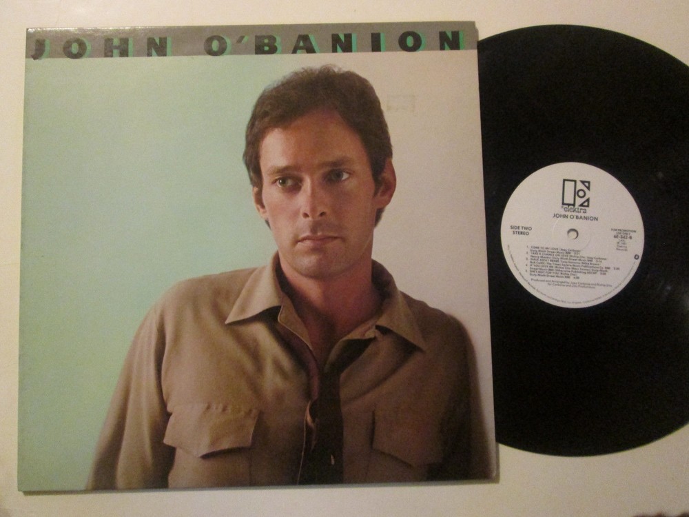 John O’Banion White Label Promo 1981 80’s EXcellent EX LP
