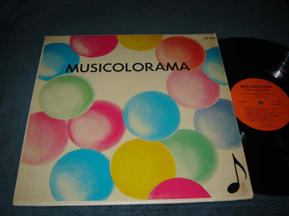 Musicolorama LP rare private 1964 Oakland black gospel comp Walter Arties