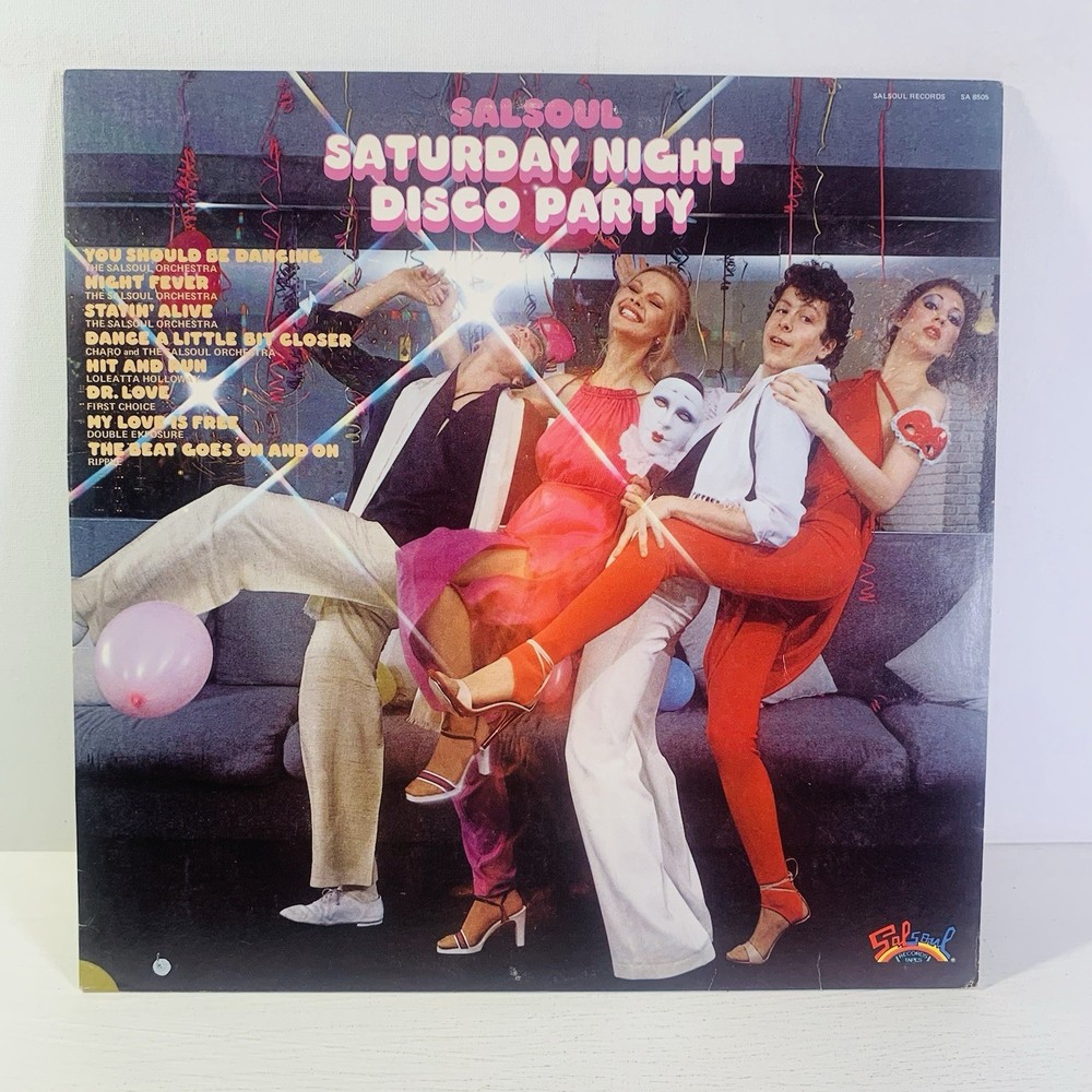 Saturday Night Disco Party 1978 Salsoul SA 8505 LP Vinyl Record Dance