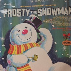 Diplomat Frosty the Snowman Stereo Black Vinyl LP SX 1714 Holiday Caroleers