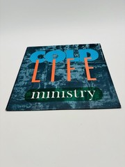 Ministry Cold Life 12” Vinyl Record 1985 Synth Pop Industrial Album VG Condition