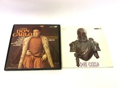 Verdi Don Carlo Tebaldi London Stereo OSA 1432 A 4432 Vinyl Records Set