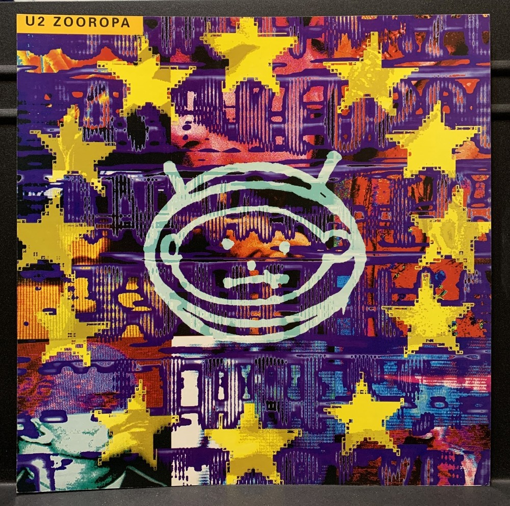 U2 Zooropa 12×12 1993 Promotional Flat – NM-