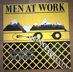 Men At Work • Business As Usual-LP- 1982 • Columbia-FC 37978-Record-Album-80’s