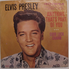Elvis Presley – Good Luck Charm – 1962 Picture Sleeve & NM 45