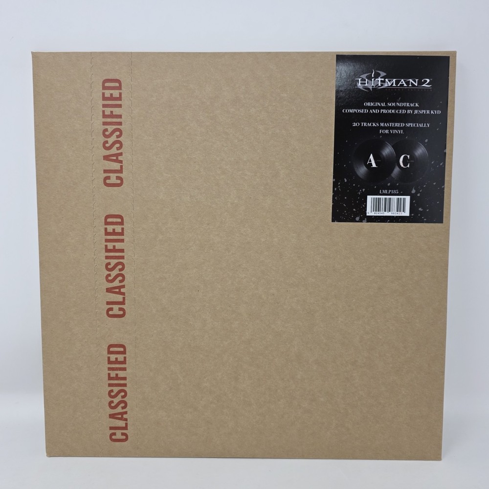 Hitman 2: Silent Assassin Vinyl LP Record Deluxe VGM OST Soundtrack Jesper Kyd