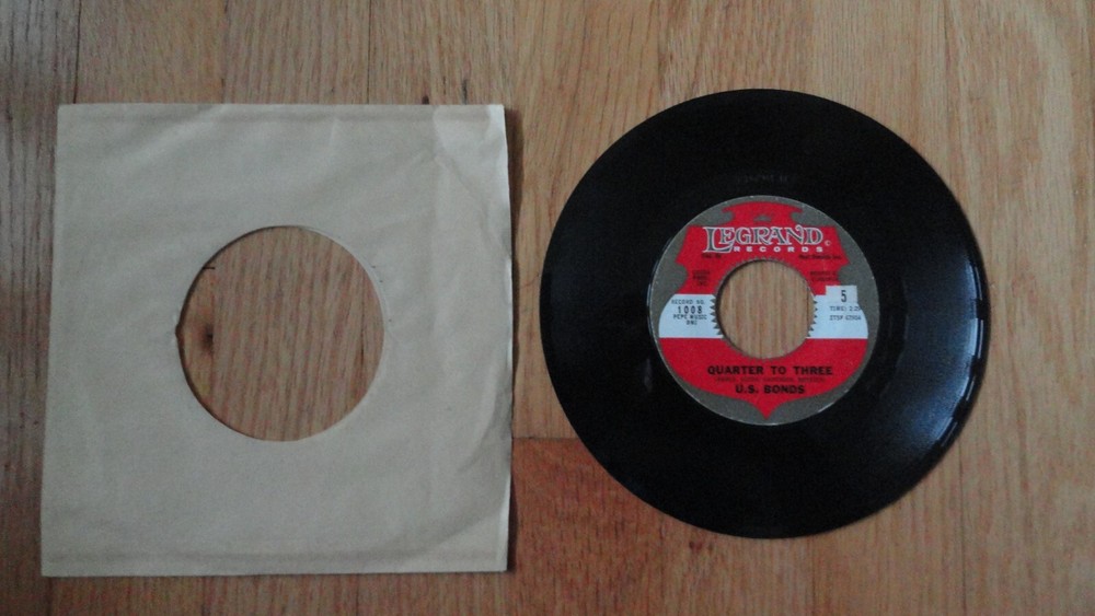 Gary U.S. Bonds – Quarter To Three 1961 Legrand Rock & Roll VG+