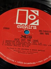 MC5 Kick Out The Jams LP Elektra EKS 74042 US Censored Stereo