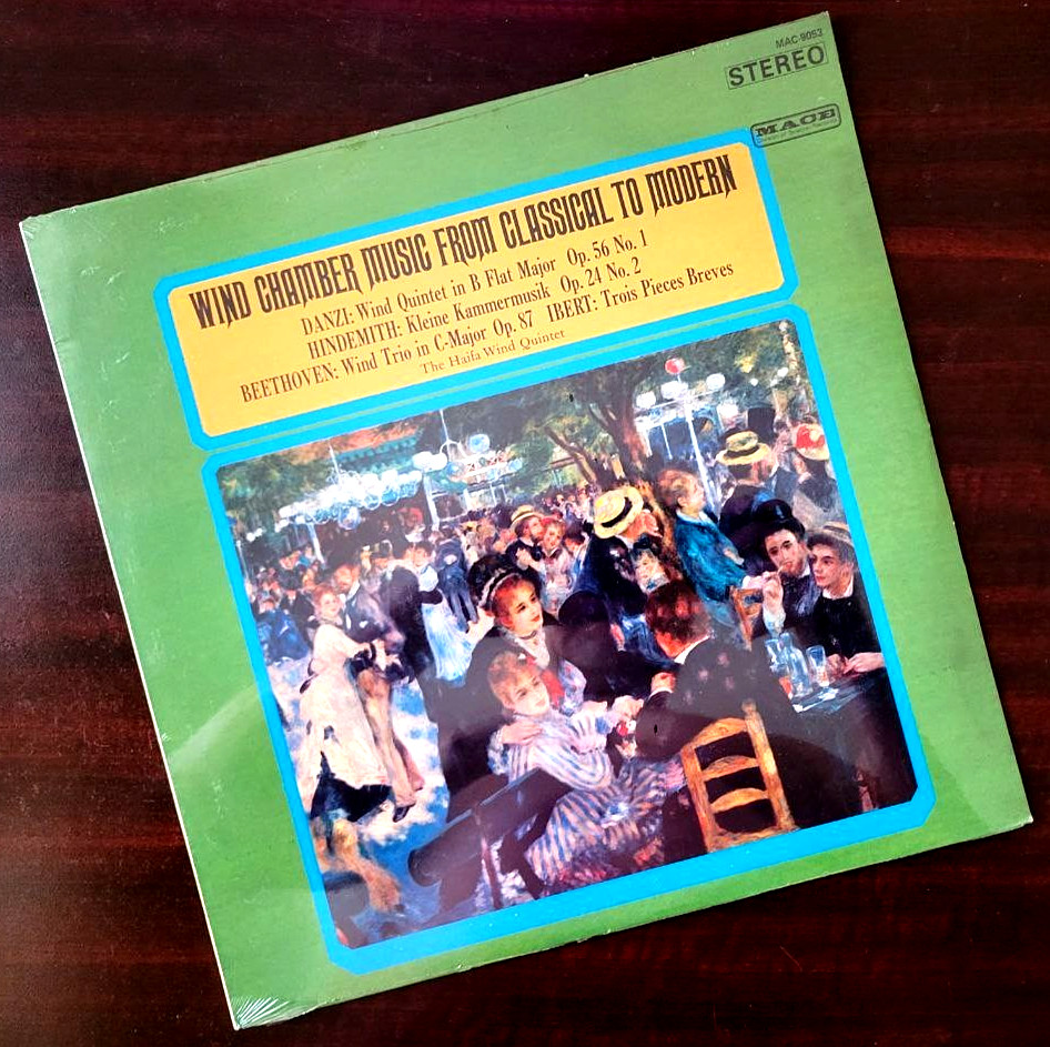 Wind Chamber Music From Classical To Modern Haifa Wind Quintet New Vinyl LP
