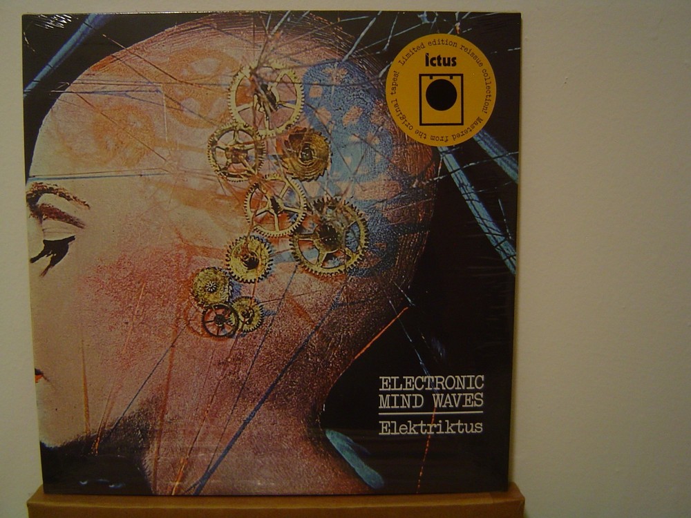 ELEKTRIKTUS Electronic Mind Waves LP/1976 Italy/Andrea Centazzo/Electronic Music