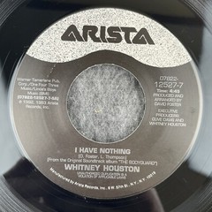 WHITNEY HOUSTON I Have Nothing / Where You Are 45 Arista 12527-7 NEW UNPLAYED