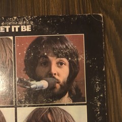 Beatles Let It Be Vinyl Record AR 34001 1970 Red Apple Label