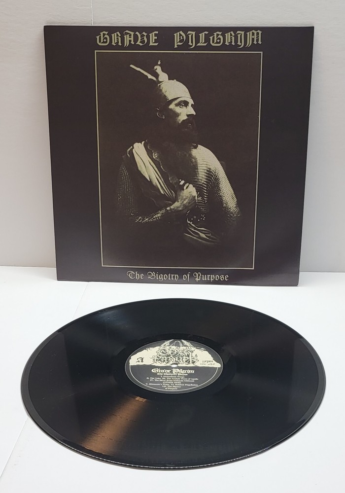 Grave Pilgrim : The Bigotry of Purpose – Vinyl BLACK LP Album 140g 2023 **NEW**