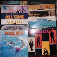 1950s thru 1980s Pop / Folk / World & Country / Rock / Funk / Soul (lot of 23)