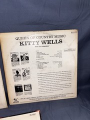KITTY WELLS – COLLECTION OF KITTY WELLS RECORDS – LOT OF 5 LPS