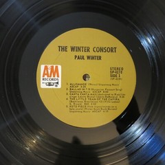 Paul Winter – The Winter Consort – A&M SP-4170 OG ’68 shrink Jazz Folk