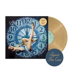 LAUFEY A Matter of Time Morning Edition Gold Vinyl LP with Signed Art Card