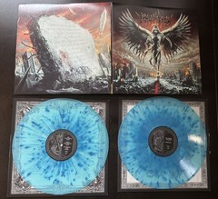 Immolation Atonement clear blue splatter vinyl lp 2017 nuclear blast