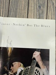 Johnny Winter Nothin But The Blues Album Promo Poster 12″x12″ Blue Sky Records