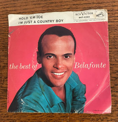 Harry Belafonte Hold ‘Em Joe 45 RPM RCA Victor 447-0322 Picture Sleeve