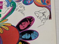 Big Brother Holding Company SIGNED x 4 ORIG LP COVER ONLY Mainstream SUPER RARE