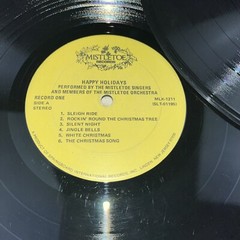 Happy Holidays 2 Album Set. Mistletoe Records. MLX-1211. Classic Christmas Music