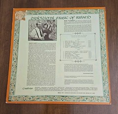 Paddy Carty, Mick O’Conner Traditional Music Of Ireland LP Shanachie 1978 Celtic