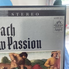 J.S. Bach St. Matthew Passion Otto Klemperer 5Lp Box 1962 Angel Sung In German