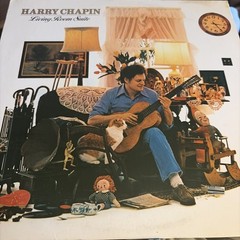 Lot of 2 vintage vinyls LPs Harry Chapin Living Room Suite & Night Ranger Madne