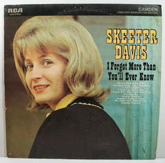 Skeeter Davis – I Forgot More Than You’ll Ever Know (LP, RCA Camden) ~ NM