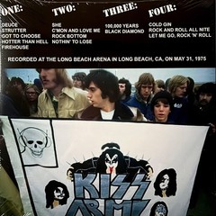 Kiss Pre-Alive Orange Vinyl 2 LP Dressed To Kill 5/31/75 Live CA AUD NEW Sealed