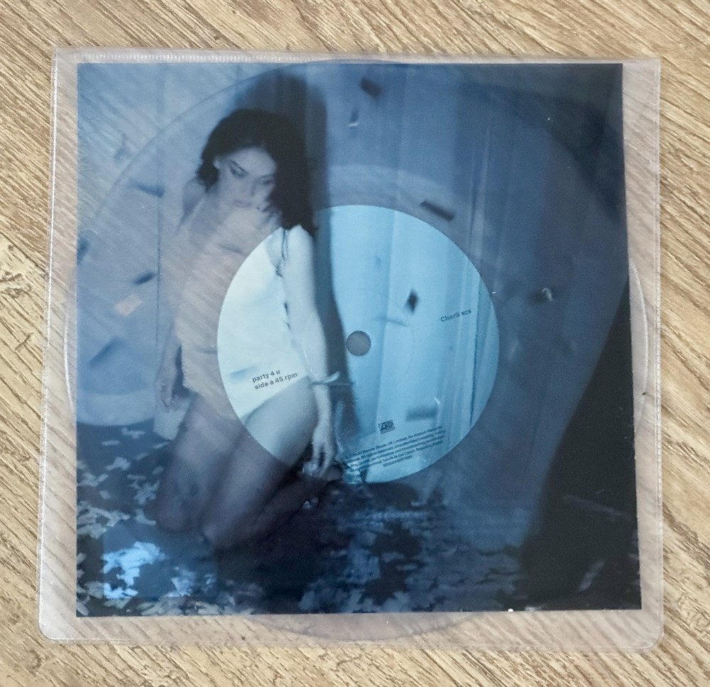 LIMITED SEALED Charli XCX PARTY 4U – CLEAR – Record Store Day RSD 2026 7 INCH
