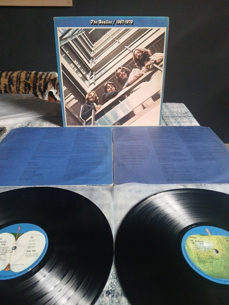The Beatles – 1967-1970 (The Blue Album) (x2LP) – 1973 First Press VG/VG