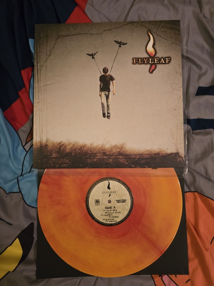 Flyleaf Self Titled Colored Vinyl Record Emo Poppunk