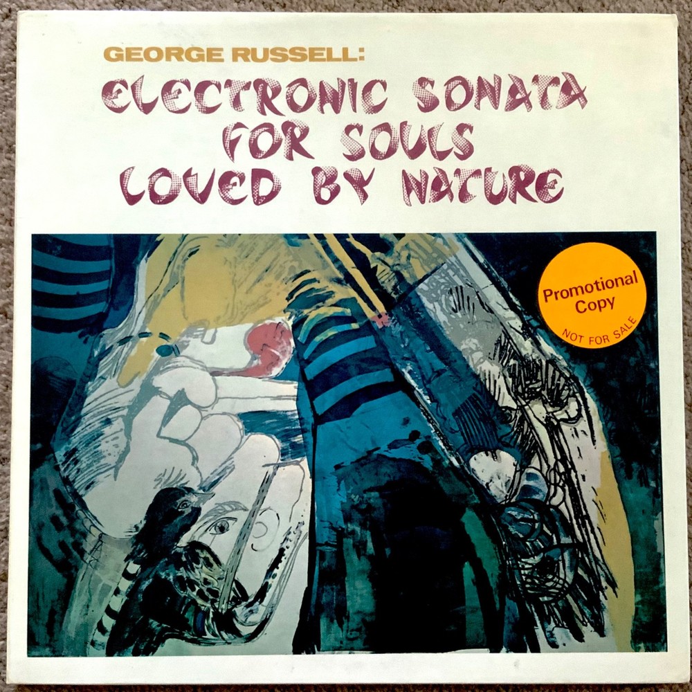GEORGE RUSSELL “Electronic Sonata…” Vinyl LP 1971 Flying Dutchman 10124 PROMO