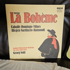Puccini – La Boheme – UK 1974 RCA Red Seal ARL2 0371 Vinyl LP x 2 Box Set NM -G1