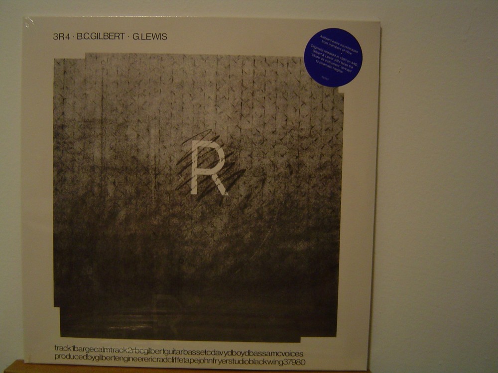 GILBERT & LEWIS 3R4 LP/1980 UK/Wire/Dome/Ambient-Noise/Experimental/Post-Punk