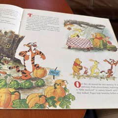 Walt Disney Presents Winnie the Pooh and Tigger Too LP Record 1974 Disneyland